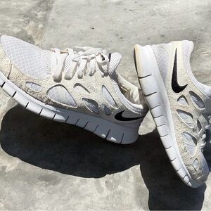 Nike Free Run+ 2 White Mens 10.5